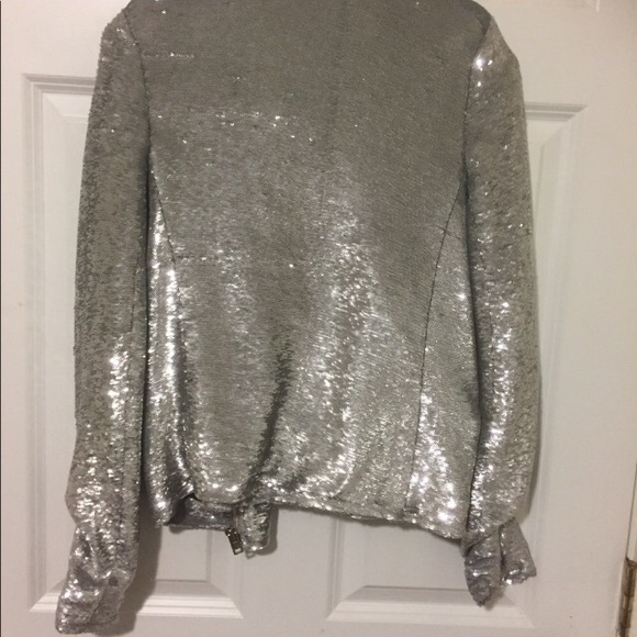 IRO Sequin Moto Jacket - Picture 3 of 7